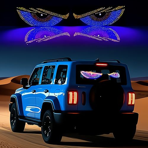 USB-Powered Demon Eye LED Car Lights