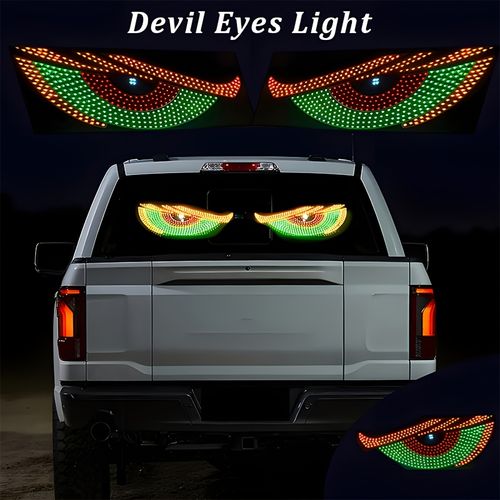 USB-Powered Demon Eye LED Car Lights