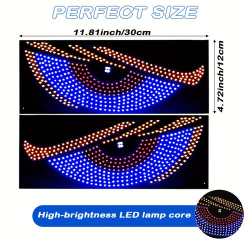 USB-Powered Demon Eye LED Car Lights