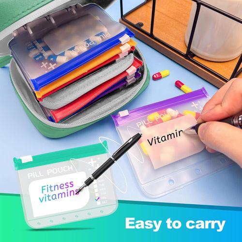 Waterproof Pill Pouch Set