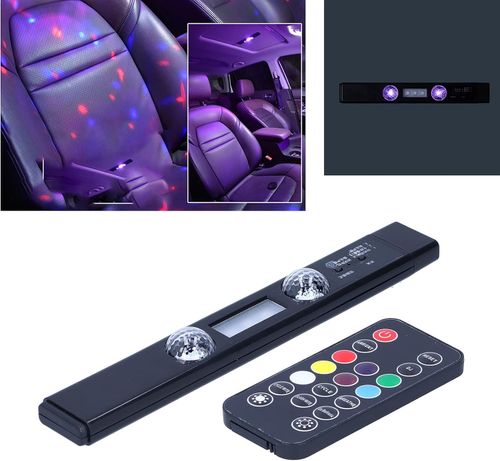 Car Interior Ambient Lighting – USB-Powered Multicolor LED Decorative Lights