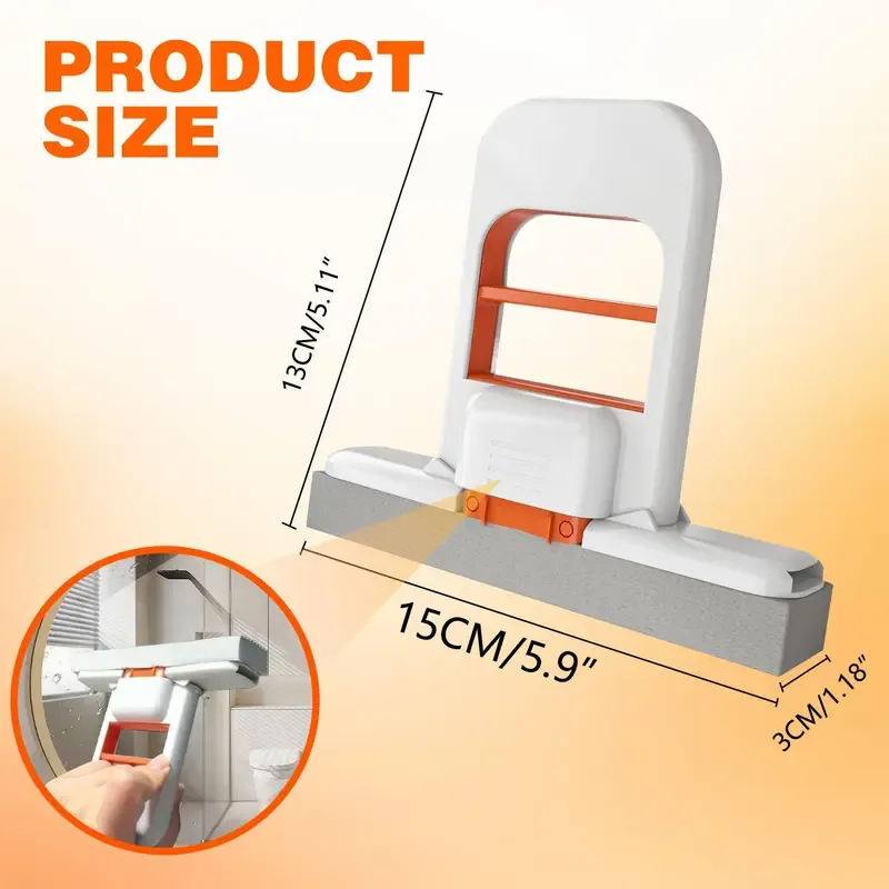 New Mini Desktop Tea Bar Cleaning Mop – Hands-Free, Replaces Traditional Rags – Multi-Piece Home Cleaning Set