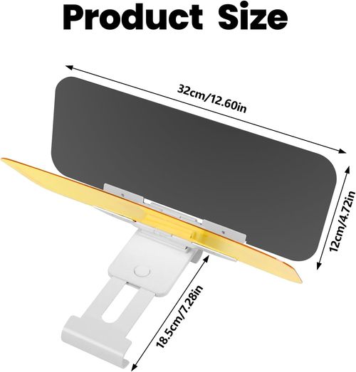 Automotive Day Night Anti-Glare Visor – Night Vision & Anti-Dazzle Shield for Car Sun Visors