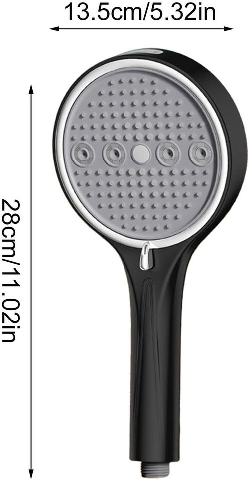High-Pressure Household Shower Head – Boosted Flow, Large Output for Bathroom Showers