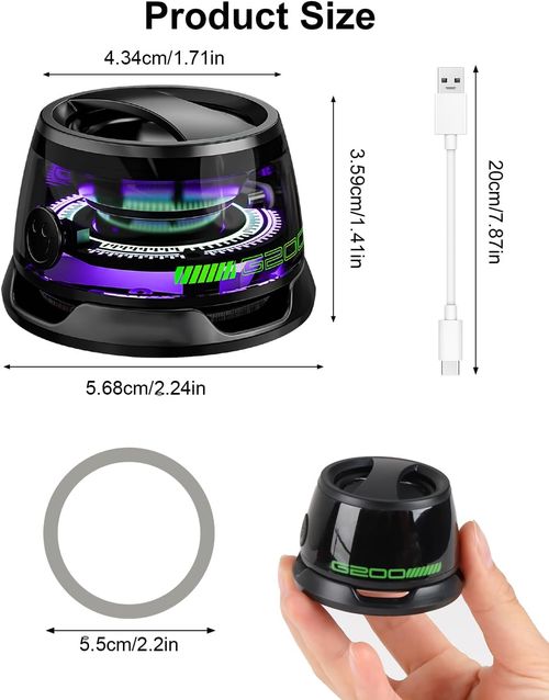 G200 Mini Wireless Bluetooth Speaker with Magnetic Stand