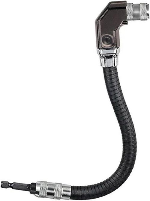 90-Degree Multi-Functional Right-Angle Drill Attachment – ​​Corner Adapter for Tight Spaces, Ideal for Auto Repair and General Maintenance
