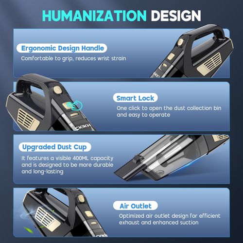 Handheld Vacuum Cordless, Hand Held Car Vacuum Cleaner