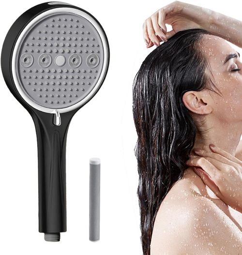 High-Pressure Household Shower Head – Boosted Flow, Large Output for Bathroom Showers