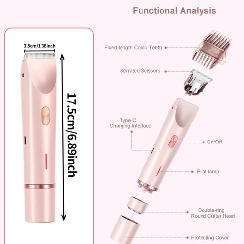 Electric dual-head shaver