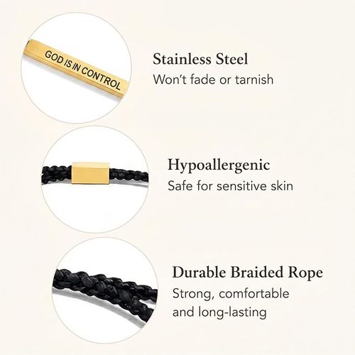 Hot Sale! Exquisitely Woven Bracelet – Gold-Plated Stainless Steel, Adjustable Size