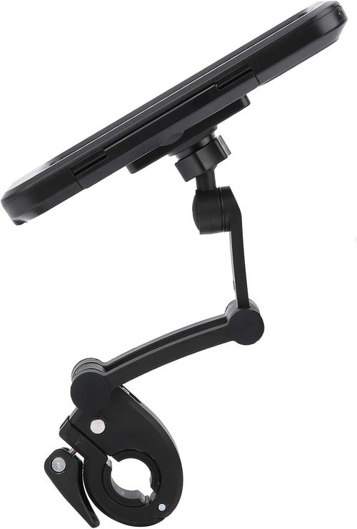 Waterproof Motorcycle Handlebar Phone Mount with Navigation Capability