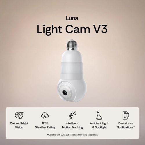 360 Degree Light Bulb Security Camera for Home in Kenya with 2K HD WiFi Night Vision Easy Installation