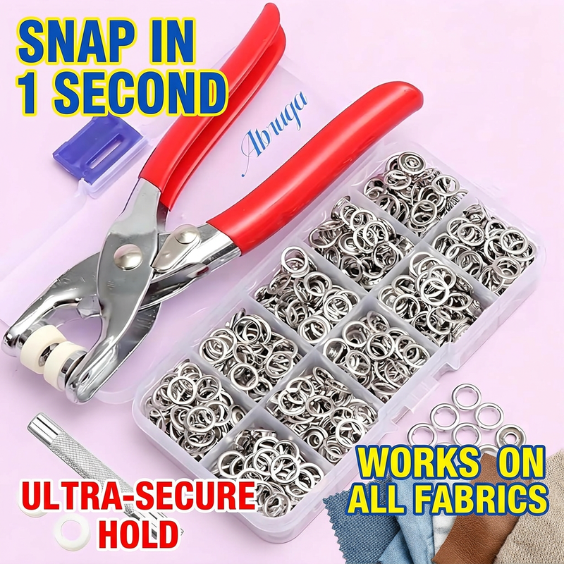 🔥Hot Sale🔥 COD 200PCS,1Click Fasten,Holds Firm,Fits All Clothing!