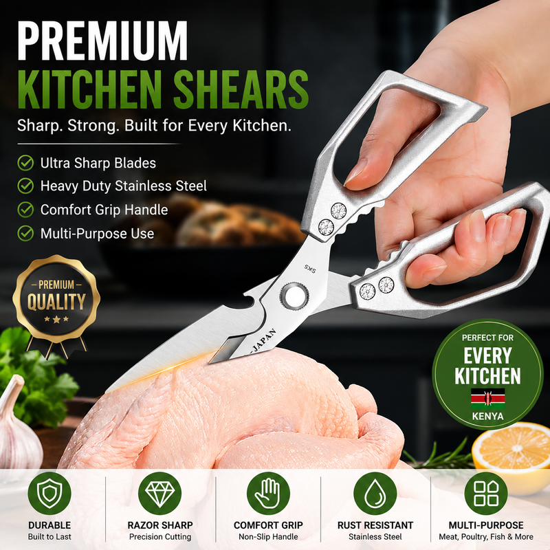 🚚 24H Shipping 💵 COD｜Multi Purpose Stainless Steel Kitchen Scissors with Bottle Opener