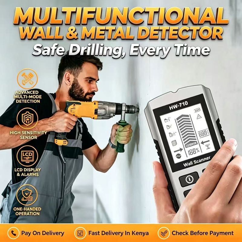 🔥💯Multifunctional Handheld Metal & Wall Detector