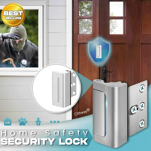 Buy one get one free-Door reinforcement lock with safety door