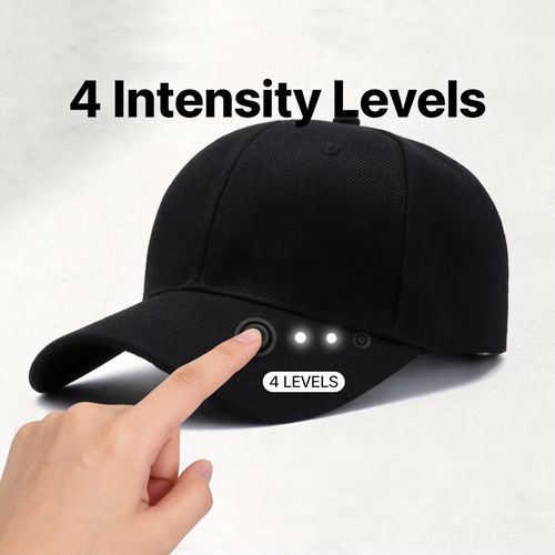 Red Light Scalp and Hair Care Cap, Rechargeable LED Hair Therapy Hat with Red and Blue Light Modes for At-Home Scalp Care Routine, 4 Intensity Levels, Hands-Free Hair and Scalp Massage and Care Device