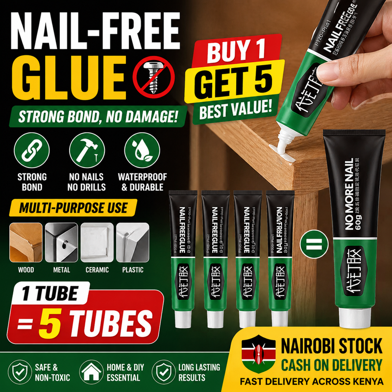 🚚 Buy 1 Get 5 💵 COD Available Portable！Heavy Duty Nail Free Glue for Strong Wall Mounting No Drilling Adhesive Buy One Get Five Set