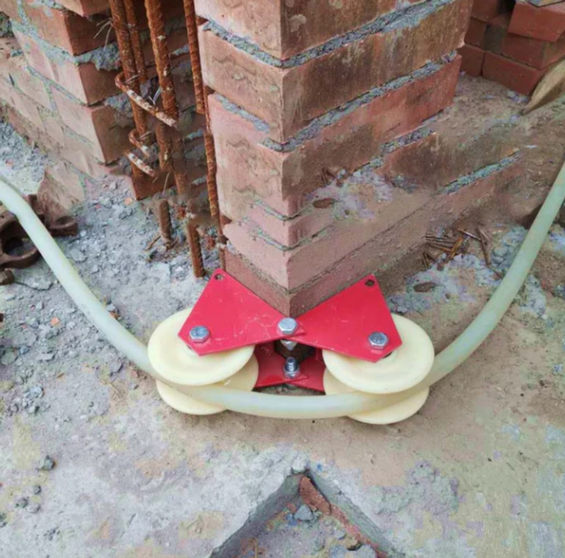 Foldable Corner Rope Pulley