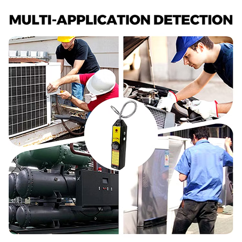Multi-function car air conditioning halogen leak detector