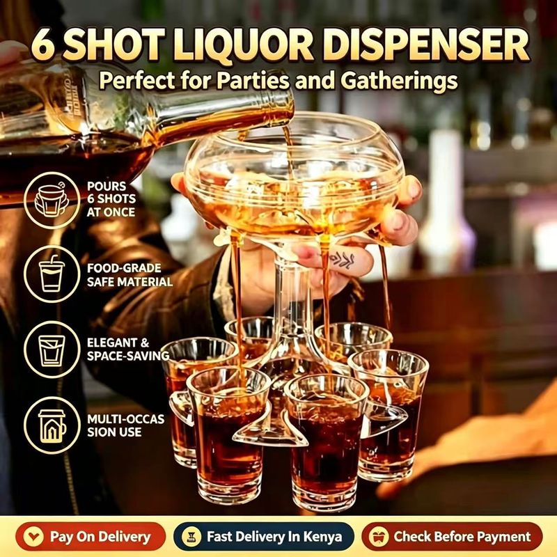 6 Shot Liquor Dispenser
