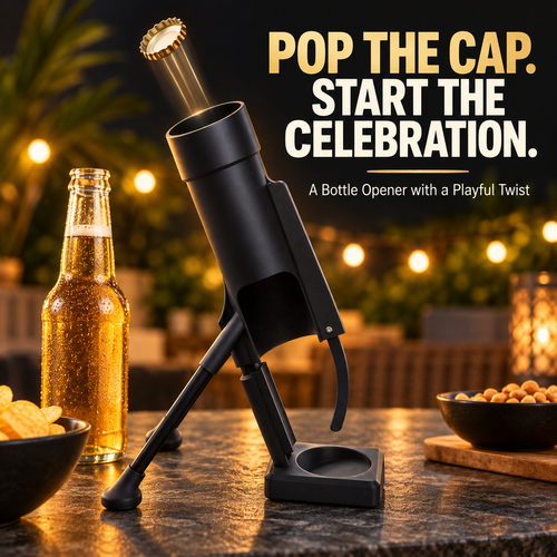 🔥 HOT SALE COD! Strong Beer Bottle Opener – Easy Push Opener for Home & Party
