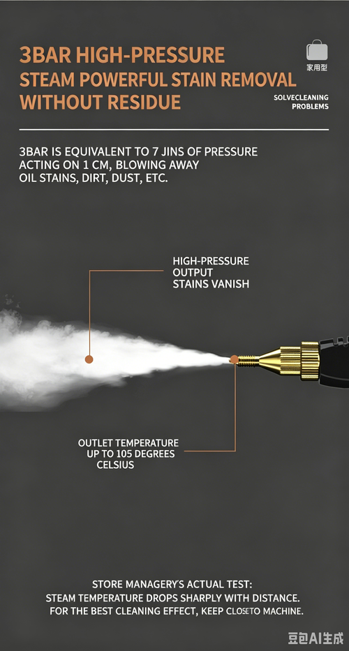 High-Temperature Steam Cleaner
