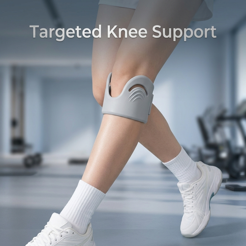 🔥HOT SALE🔥 COD！2PCS SET Patella Strap — Adjustable, Anti-Slip Silicone Knee Brace for Running, Jump Rope, and Sports.Nairobi stock ships within 48H, delivered within 3days