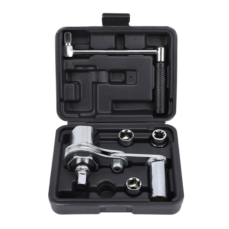 ⚙️Expert Choice | Labor Saving Lug Nut Wrench 1 to 16 Torsion Multiplier with 17mm 19mm 21mm Sockets Chrome Vanadium Alloy Steel Adjustable Car Tire Nut Removal Tool COD Free Shipping