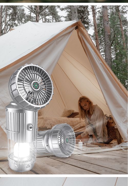 🔥Hot Seller🔥 COD！Multifunctional Solar Fan Light: Your ideal camping companion, featuring a Bluetooth speaker, charging, and lighting functions
