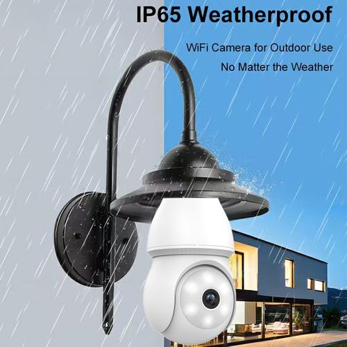 360 Degree Light Bulb Security Camera for Home in Kenya with 2K HD WiFi Night Vision Easy Installation