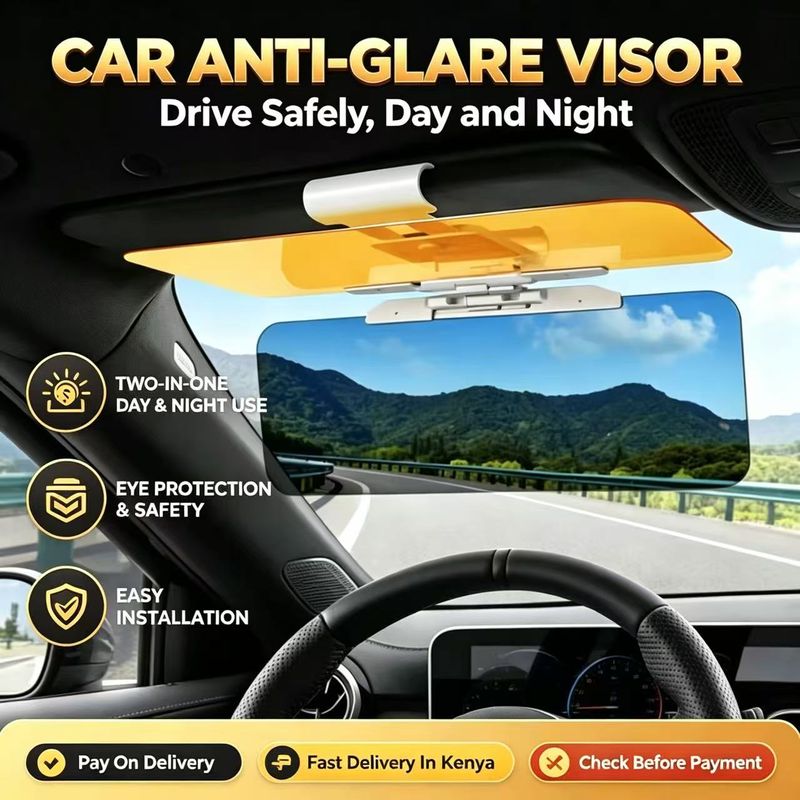 🚗Universal Car Sun Visor - 🔥Car Anti-Glare Visor for Day & Night