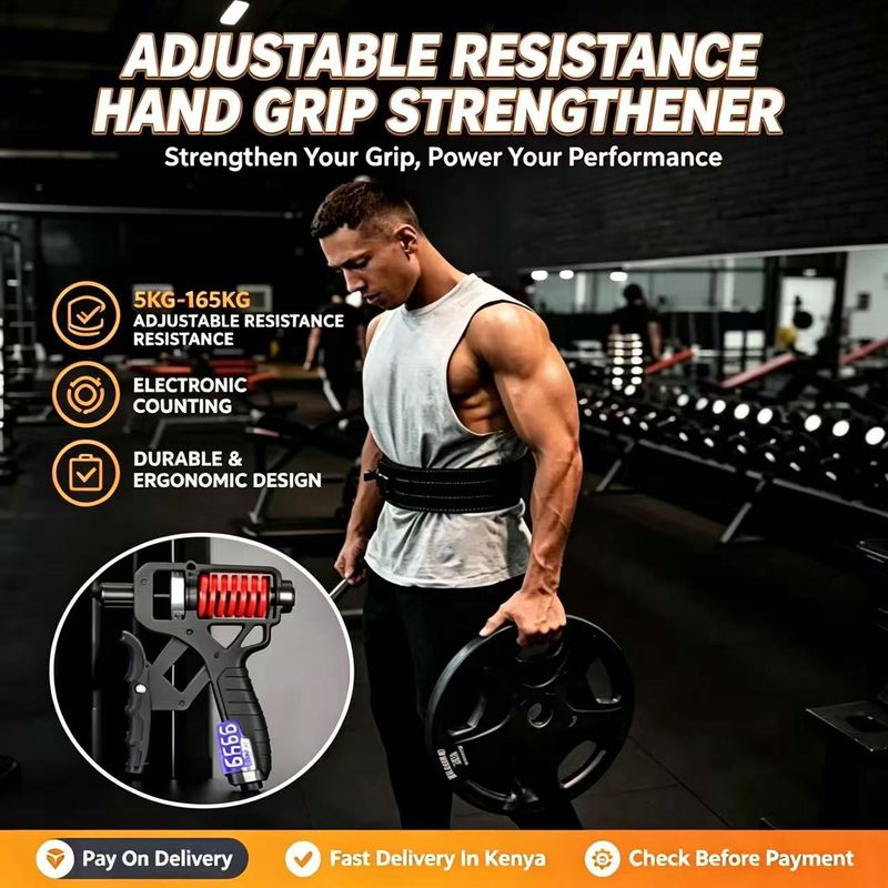 Adjustable Resistance Hand Grip Strengthener