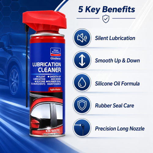 3-in-1 Car Care Spray Set | Window Track Lubricant, Glass Oil Film Cleaner & Interior Freshener Spray | COD Available