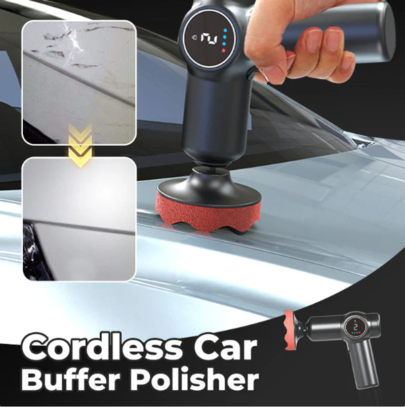 Rechargeable wireless car polisher