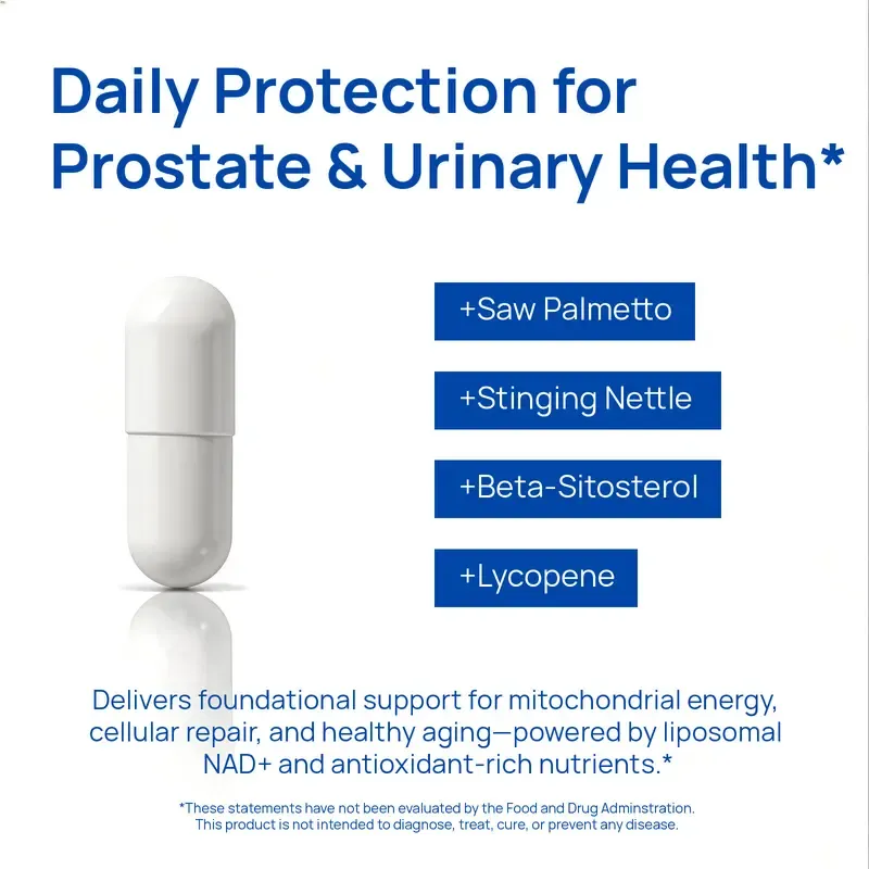 Selerb NAD+ Supplement for Men with NMN - Liposomal Complex with Trans-Resveratrol, CoQ10, Maca & Ashwagandha - Supports Cellular Renewal, Energy & Performance - 60 Capsules Dietary Healthcare Vitamins
