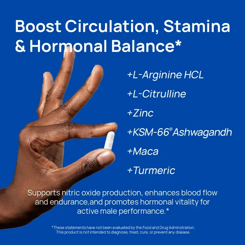 Selerb NAD+ Supplement for Men with NMN - Liposomal Complex with Trans-Resveratrol, CoQ10, Maca & Ashwagandha - Supports Cellular Renewal, Energy & Performance - 60 Capsules Dietary Healthcare Vitamins