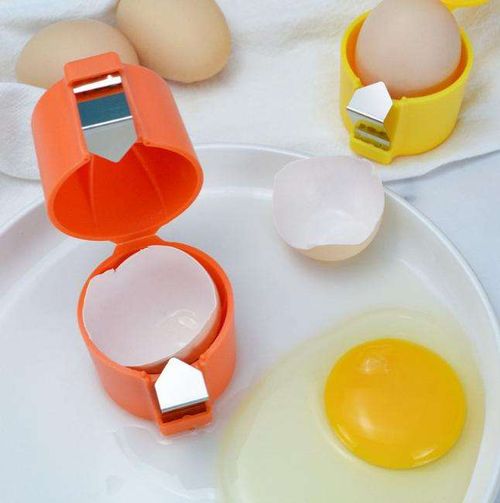 Creative Egg Cracker Home Use Egg Beater Portable Egg Cracker Kitchen Baking Tools