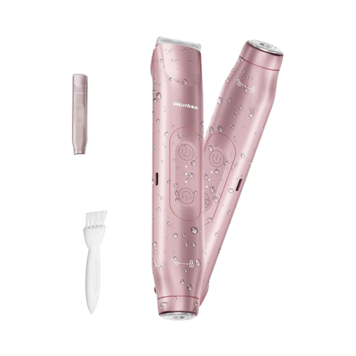 Women's 2-in-1 Electric Shaver and Bikini & Underarm Hair Trimmer