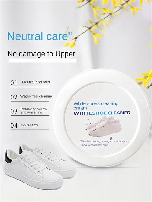 White shoes, casual shoes, sports shoes, waterless cleaning and stain remover