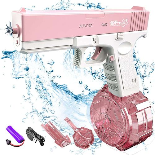 Boys and Girls Electric Water Gun Light Toy Children Outdoor Beach Large Capacity M1911 Fun Shooting Pool Toy