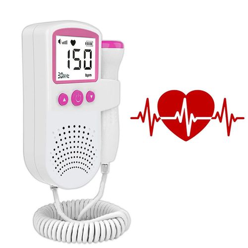 Wholesale Home Medical Ultrasound Instruments Pocket Doppler Fetal Portable Baby Heart Rate Monitor Ultrasonic Fetal Doppler