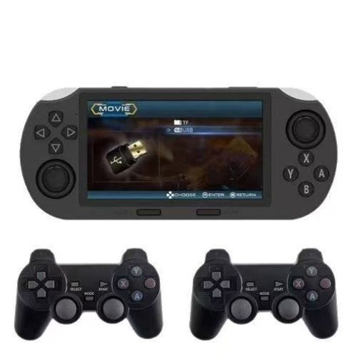 Handheld Game 4.3Inch HD Large Screen Classic Retro Console Built-in Free Games Handheld MP5 Video Game SF3000