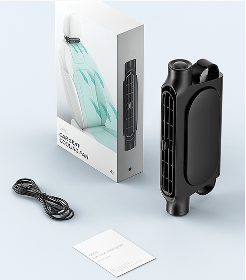 New turbo strong wind car fan