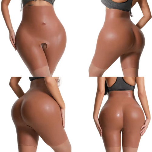 Plus Size Body Shaper Silicone Butt Enhancer Women's Panties Realistic Padded Buttocks for Women