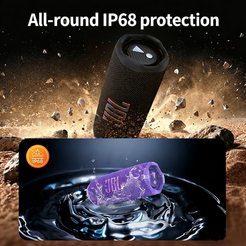 JBL Flip 6 Bluetooth Speaker - Portable Mini Wireless Soundbox with Enhanced Bass for Outdoor Use