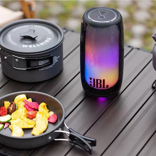 JBL PULSE5 Bluetooth Wireless Speaker, Pulse 5 Generation, Colorful Light Portable Outdoor Camping Speaker for Mobile Phone, Premium Birthday Gift