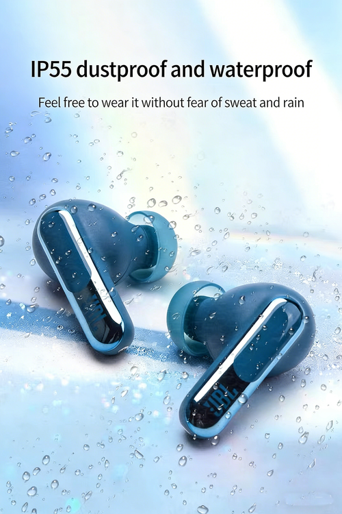 JBL LIVEBEAM3 Colorful Case Wireless Premium Bluetooth Earbuds with Active Noise Cancellation, In-ear Design, Touch Screen & Voice Control | Screen Protectors for LIVE3 Series Touchscreen Smart Earbuds