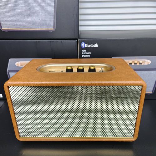 MARSHALL ACTON III Bluetooth Speaker, Retro Wireless Speaker for Home Use, Powerful Volume & Deep Bass, Ideal as a Birthday Gift