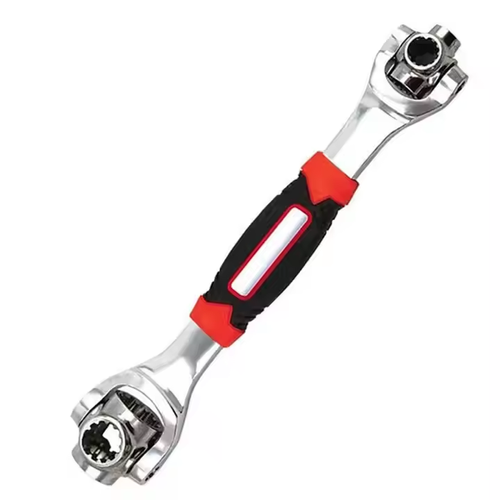 1pcs Chave de cabeça dupla com rotação de 360° 52 em 1 Chave multi-ferramenta 8-19mm Chave de caixa universal para reparação de automóveis